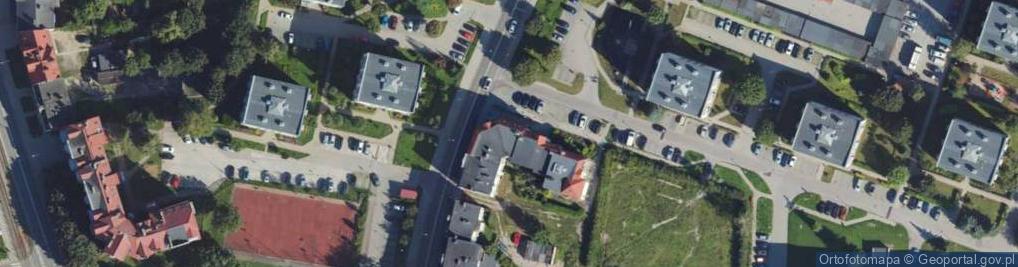 Zdjęcie satelitarne DHL POP ŻABKA