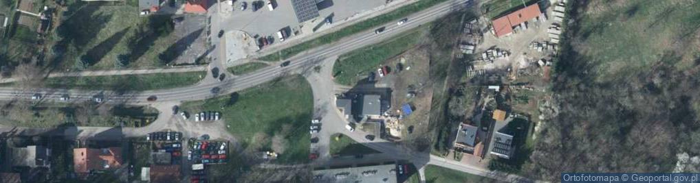 Zdjęcie satelitarne DHL POP ŻABKA