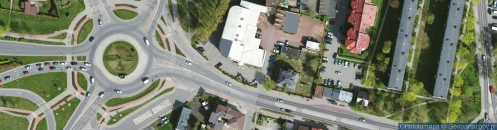 Zdjęcie satelitarne DHL POP ŻABKA