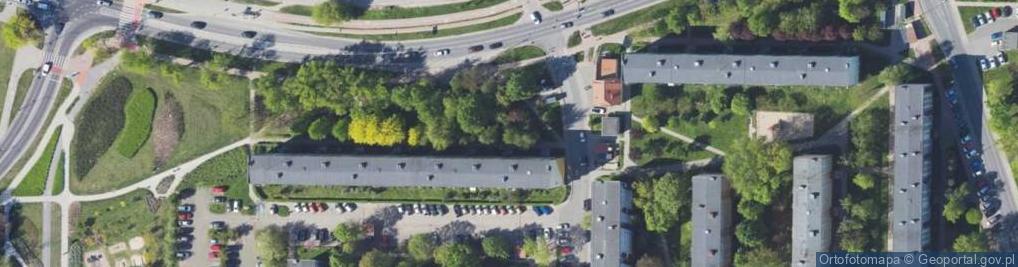 Zdjęcie satelitarne DHL POP ŻABKA