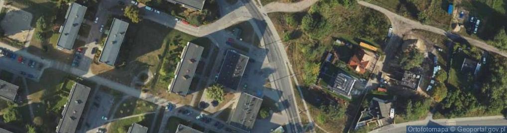 Zdjęcie satelitarne DHL POP ŻABKA