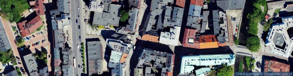 Zdjęcie satelitarne DHL POP ŻABKA