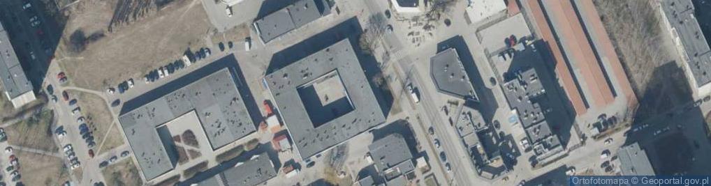 Zdjęcie satelitarne DHL POP ŻABKA