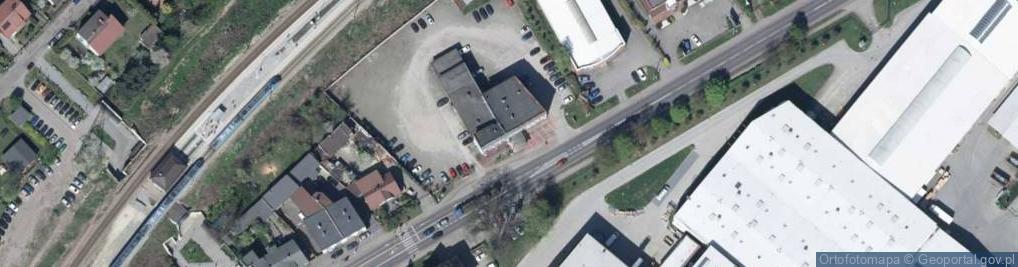 Zdjęcie satelitarne DHL POP ŻABKA