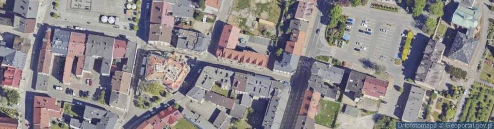 Zdjęcie satelitarne DHL POP ŻABKA