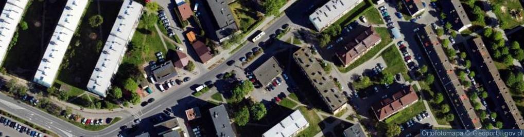 Zdjęcie satelitarne DHL POP ŻABKA