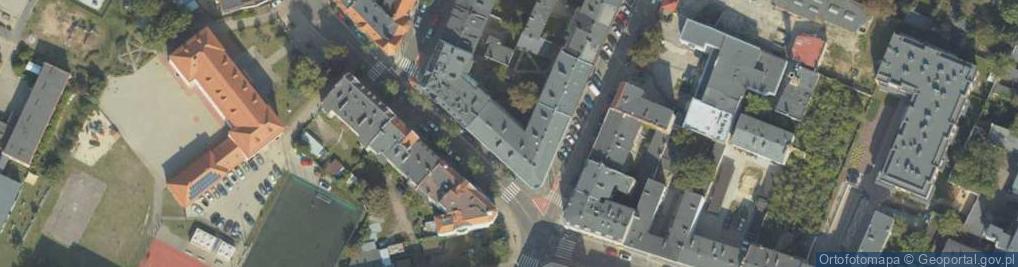 Zdjęcie satelitarne DHL POP ŻABKA