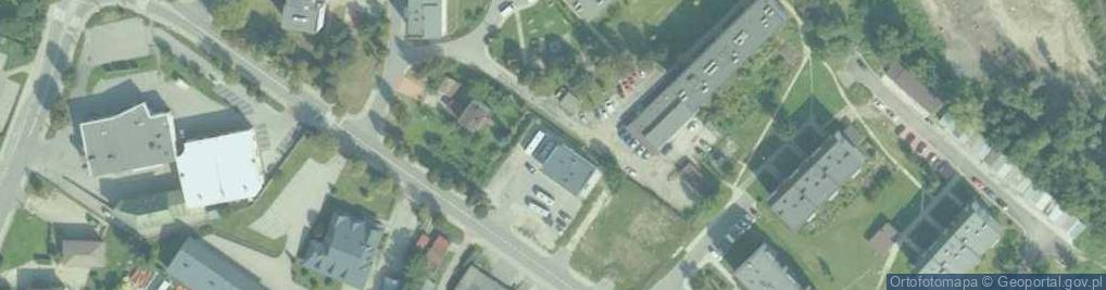 Zdjęcie satelitarne DHL POP ŻABKA