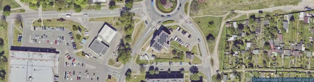 Zdjęcie satelitarne DHL POP ŻABKA