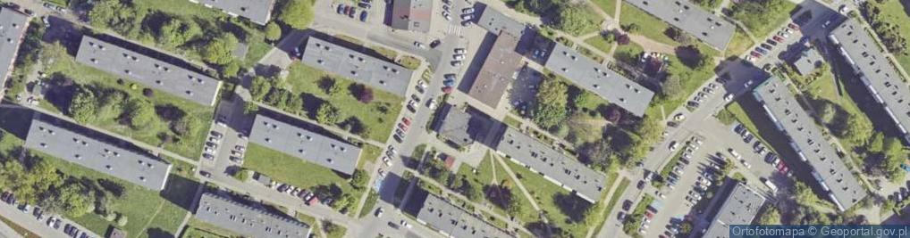 Zdjęcie satelitarne DHL POP ŻABKA