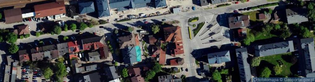 Zdjęcie satelitarne DHL POP ŻABKA