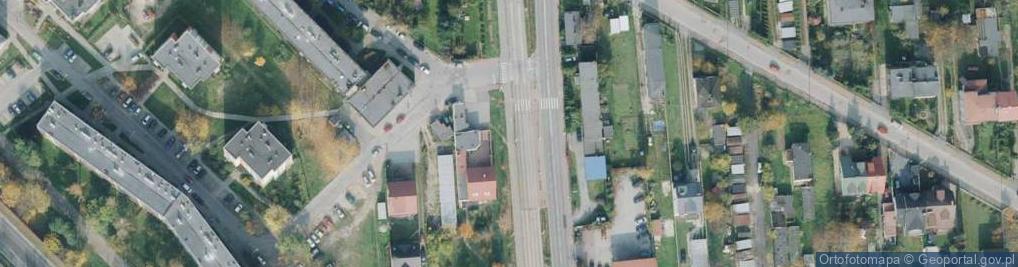 Zdjęcie satelitarne DHL POP ŻABKA
