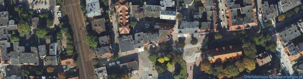 Zdjęcie satelitarne DHL POP ŻABKA