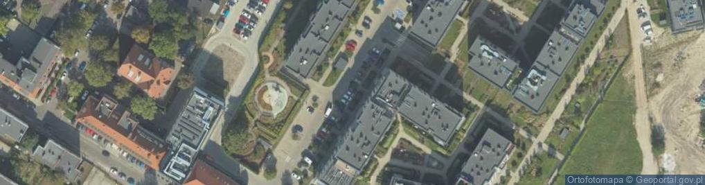 Zdjęcie satelitarne DHL POP ŻABKA