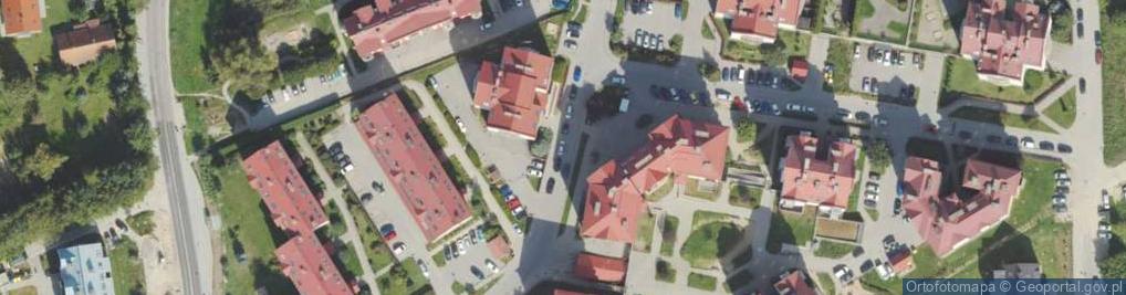 Zdjęcie satelitarne DHL POP ŻABKA