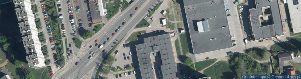 Zdjęcie satelitarne DHL POP ŻABKA