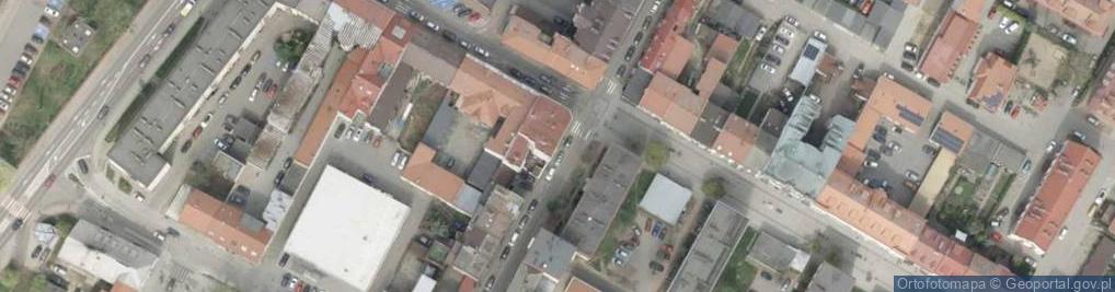 Zdjęcie satelitarne DHL POP ŻABKA