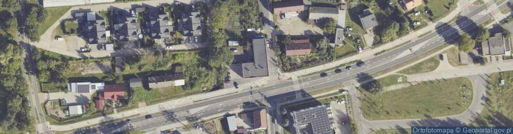Zdjęcie satelitarne DHL POP ŻABKA