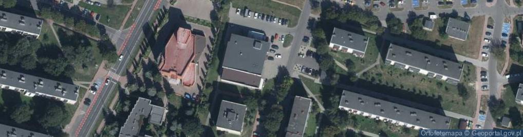 Zdjęcie satelitarne DHL POP ŻABKA
