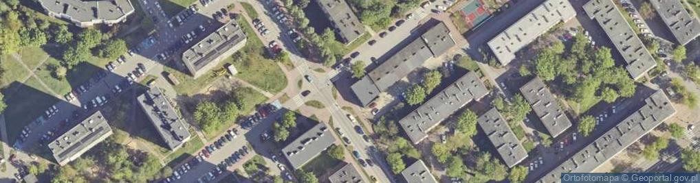 Zdjęcie satelitarne DHL POP ŻABKA