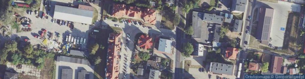 Zdjęcie satelitarne DHL POP ŻABKA