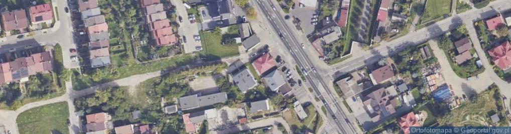 Zdjęcie satelitarne DHL POP ŻABKA