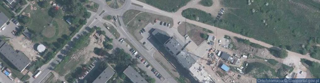 Zdjęcie satelitarne DHL POP ŻABKA