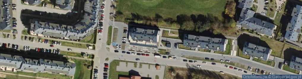 Zdjęcie satelitarne DHL POP ŻABKA