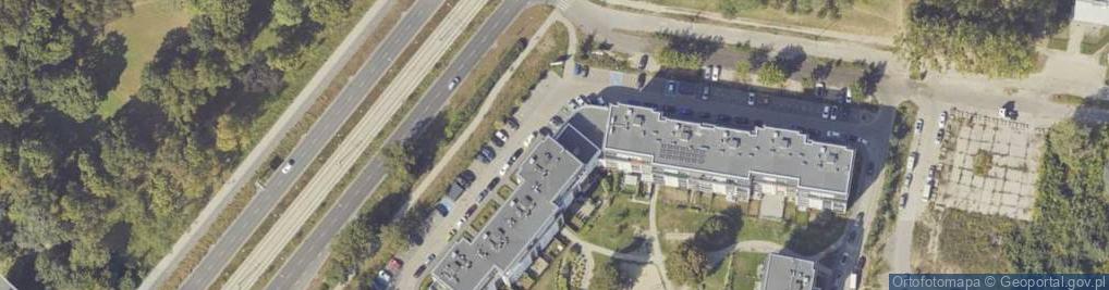 Zdjęcie satelitarne DHL POP ŻABKA