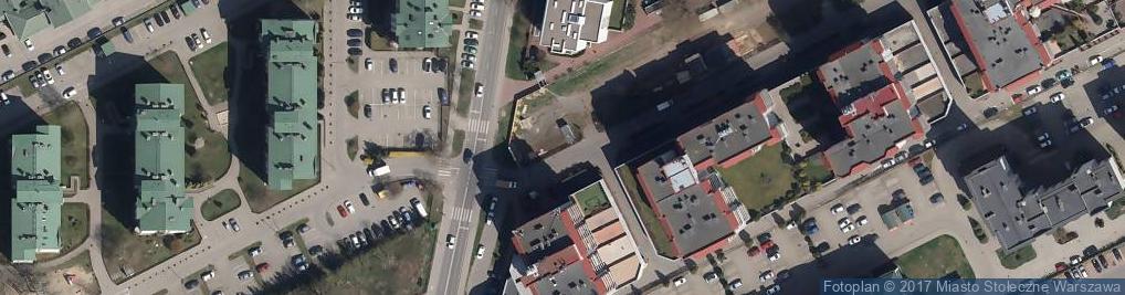 Zdjęcie satelitarne DHL POP ŻABKA