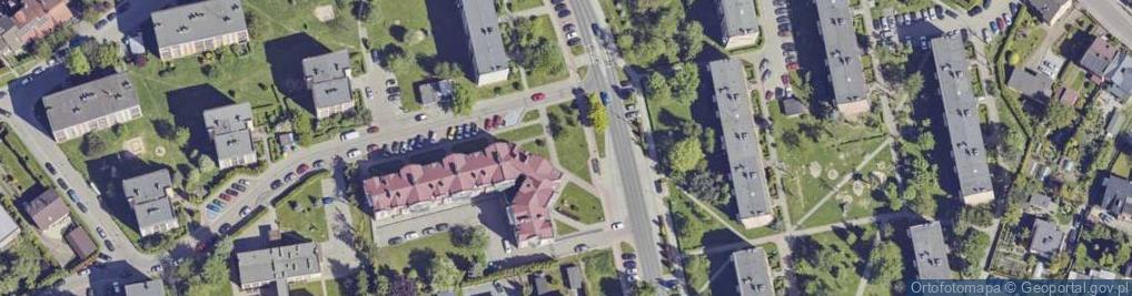 Zdjęcie satelitarne DHL POP ŻABKA