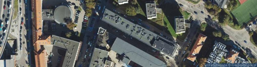 Zdjęcie satelitarne DHL POP ŻABKA