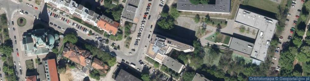Zdjęcie satelitarne DHL POP ŻABKA