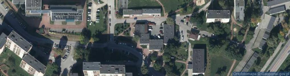 Zdjęcie satelitarne DHL POP Żabka
