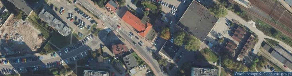 Zdjęcie satelitarne DHL POP ŻABKA