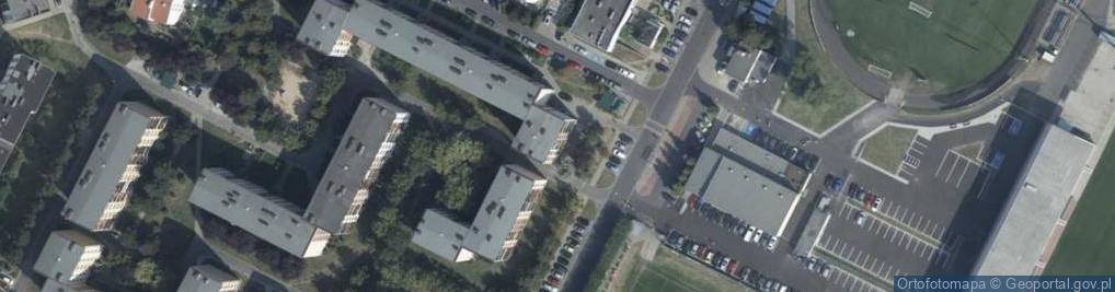 Zdjęcie satelitarne DHL POP ŻABKA