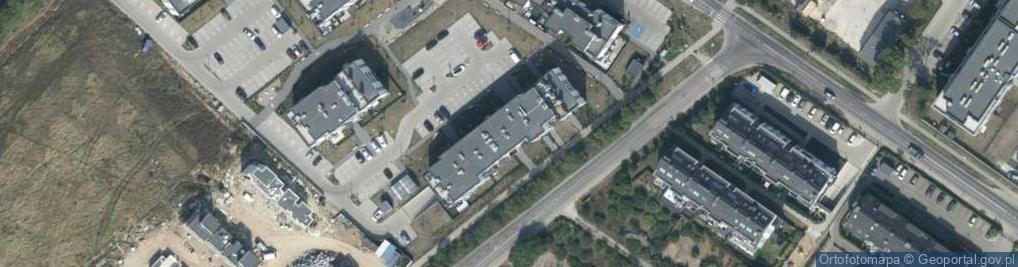 Zdjęcie satelitarne DHL POP ŻABKA