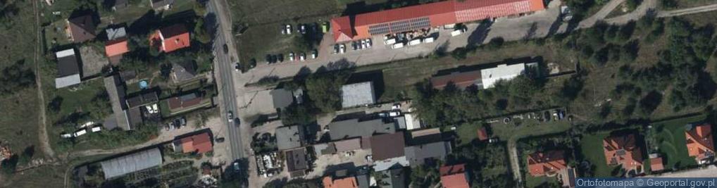 Zdjęcie satelitarne DHL POP ŻABKA