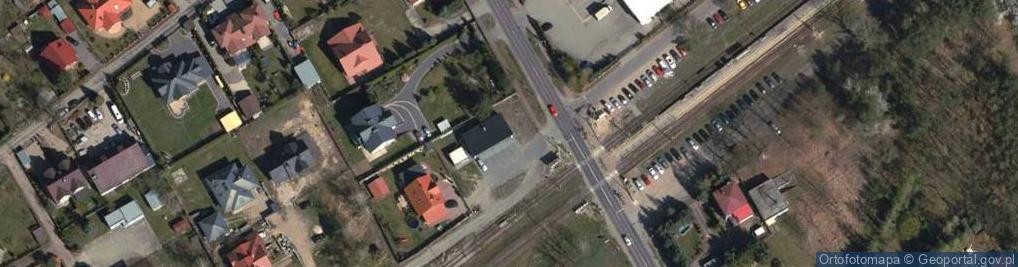 Zdjęcie satelitarne DHL POP ŻABKA