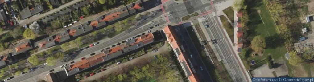 Zdjęcie satelitarne DHL POP ŻABKA