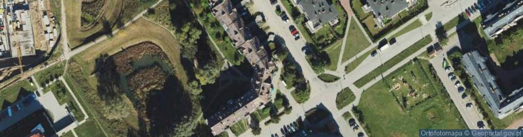 Zdjęcie satelitarne DHL POP ŻABKA