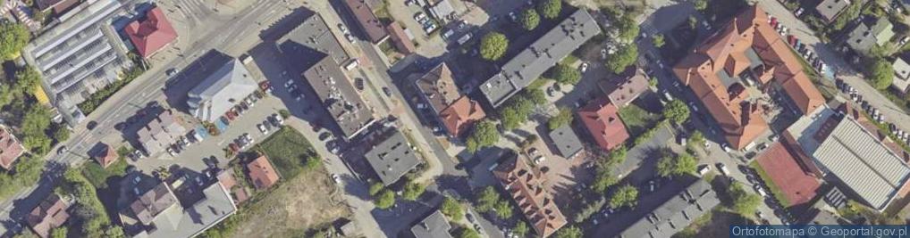 Zdjęcie satelitarne DHL POP ŻABKA