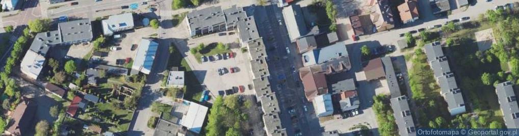 Zdjęcie satelitarne DHL POP ŻABKA