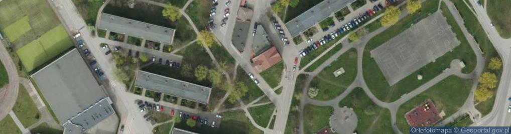 Zdjęcie satelitarne DHL POP ŻABKA