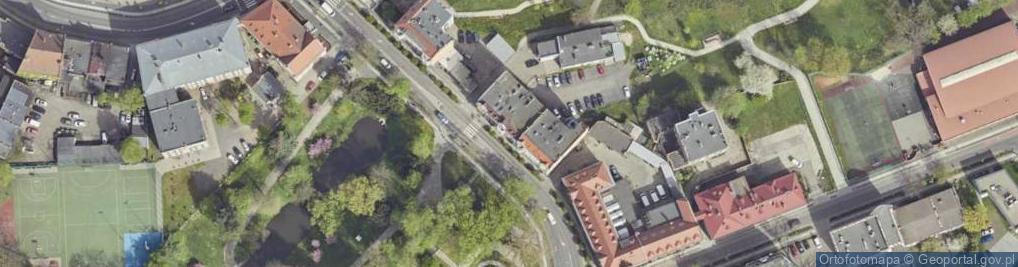 Zdjęcie satelitarne DHL POP ŻABKA