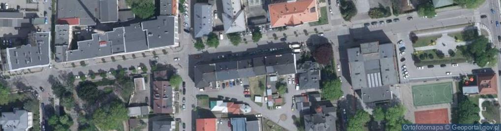 Zdjęcie satelitarne DHL POP ŻABKA