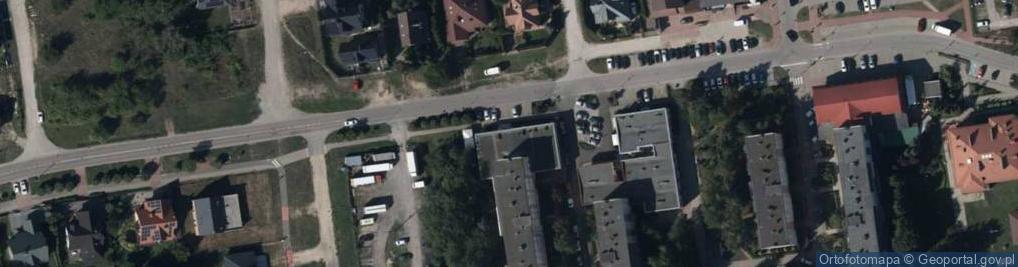 Zdjęcie satelitarne DHL POP Żabka