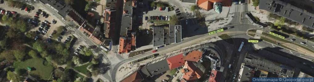 Zdjęcie satelitarne DHL POP ŻABKA