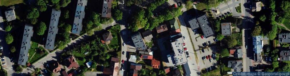 Zdjęcie satelitarne DHL POP ŻABKA