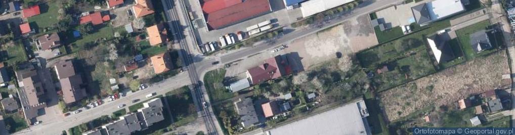 Zdjęcie satelitarne DHL POP ŻABKA